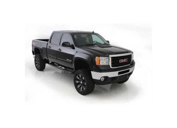 Smittybilt 15-18 SILVERADO/SIERRA HD EXTENDED CAB - 6.5 BED NERF STEPS - 4 STEP - GLOSS BLACK