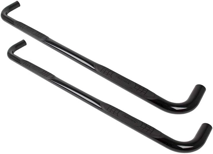 Smittybilt 19-C SILVERADO 1500 CREW CAB SURE STEP 3IN SIDE STEP BARS; GLOSS BLACK