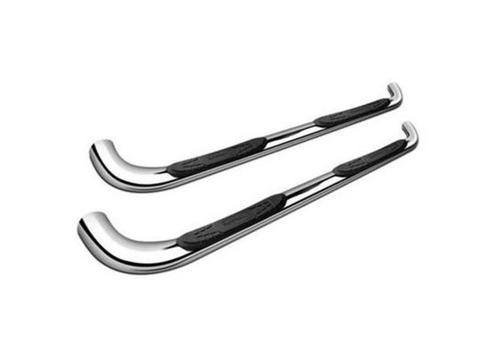 Smittybilt 19-c ram 1500 crew cab sure step 3in diameter side bars; stainless steel Main Image