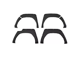 Smittybilt 14-18 chevy 1500 w/5.8 bed m1 fender flare set; black