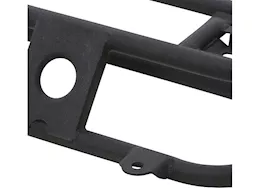 Smittybilt 18-c wrangler jl 4dr defender rack welded one-pc roof rack; textured black powder coat