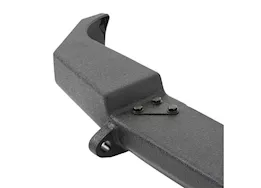 Smittybilt 87-06 wrangler yj/tj/lj xrc rear tire carrier bumper; black textured