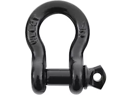 Smittybilt D-ring - 1/2in - 2 ton rating - black