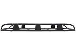 Smittybilt Rugged rack roof basket; 50in x 70in; 250 lb rating; black