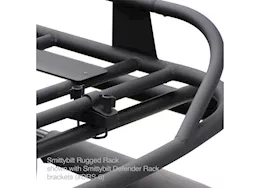 Smittybilt Rugged rack roof basket; 50in x 70in; 250 lb rating; black