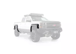 Smittybilt 14-18 chevy 1500 w/5.8 bed m1 fender flare set; black