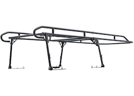 Smittybilt Contractors rack - 800 lb rating - full size truck - black