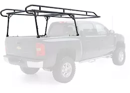 Smittybilt Contractors rack - 800 lb rating - full size truck - black