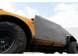 Smittybilt 21-c bronco 4 door cab cover with door flaps