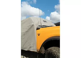 Smittybilt 21-c bronco 4 door cab cover with door flaps