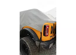 Smittybilt 21-c bronco 4 door cab cover with door flaps