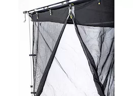 Smittybilt Gen2 8ft awning mesh room; gray