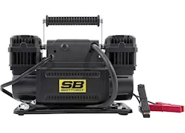 Smittybilt 10.6c fm dual head portable compressor with bag