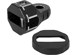 Smittybilt A.w.s. aluminum winch shackle black