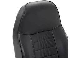 Smittybilt 76-18 cj & wrangler cj/yj/tj/lj seat - front - standard bucket - vinyl black