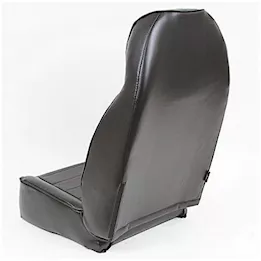 Smittybilt 76-18 cj & wrangler cj/yj/tj/lj seat - front - standard bucket - vinyl black