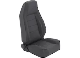 Smittybilt 76-18 cj & wrangler cj/yj/tj/lj seat - front - factory style replacement w/ recliner - denim black