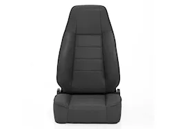 Smittybilt 76-18 cj & wrangler cj/yj/tj/lj seat - front - factory style replacement w/ recliner - denim black