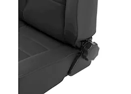 Smittybilt 76-18 cj & wrangler cj/yj/tj/lj seat - front - factory style replacement w/ recliner - denim black