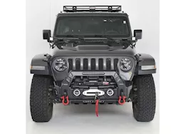 Smittybilt 18-c wrangler jl; 20-c gladiator jt defender basket rack; black; inc hardware