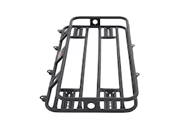 Smittybilt 18-c wrangler jl; 20-c gladiator jt defender basket rack; black; inc hardware