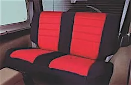 Smittybilt Jeep 13-18 wrangler jk - 2 door neoprene seat cover set rear - red