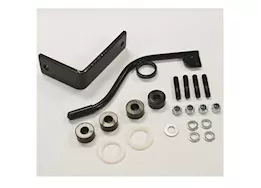 Smittybilt 03-06 wrangler (tj/lj) seat adapters - front - xrc seat - passenger side