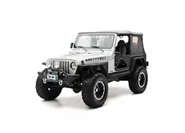 Smittybilt 76-86 cj7 xrc rear 3in fender flares - black textured