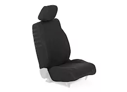 Smittybilt 18-c wrangler jl 2dr gear front neoprene seat cover; black; sold as pair