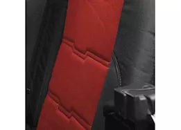 Smittybilt 20-c gladiator jt gen2 neoprene front/rear seat cover; red/black