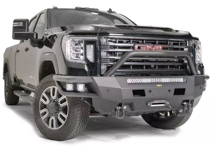 Smittybilt 20-c gmc 2500/3500 hd adventure series front bumper