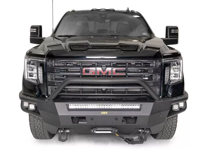 Smittybilt 20-c gmc 2500/3500 hd adventure series front bumper