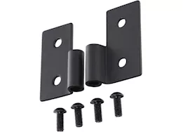 Smittybilt 76-06 cj & wrangler (yj/tj/lj) lower door hinge brackets - black