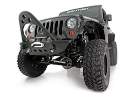 Smittybilt 07-18 wrangler jk 2/4 dr src front stinger bumper w/d-ring mounts; black textured