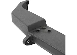 Smittybilt 87-06 wrangler yj/tj/lj xrc rear tire carrier bumper; black textured