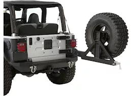 Smittybilt 87-06 wrangler (yj/tj/lj) xrc rear swing away - black textured