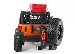 Smittybilt 07-18 wrangler (jk) defender rack jk basket