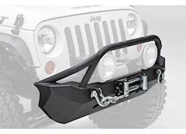 Smittybilt 07-18 wrangler jk 2/4 dr xrc front bumper w/winch; black