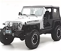 Smittybilt 07-18 wrangler jk 2/4 dr xrc front bumper w/winch; black