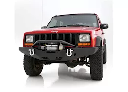 Smittybilt 84-01 cherokee (xj) 2/4 door xrc front bull bar option - fits xrc bumper 76810