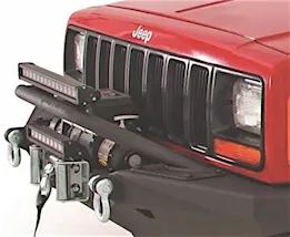 Smittybilt 84-01 cherokee (xj) 2/4 door xrc front bull bar option - fits xrc bumper 76810