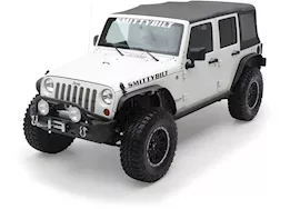 Smittybilt 07-18 wrangler jk xrc 4in fender flares; set of 4; black textured