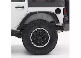 Smittybilt 07-18 wrangler jk xrc 4in fender flares; set of 4; black textured