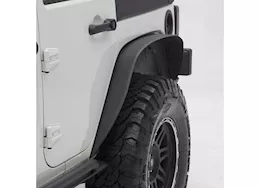 Smittybilt 07-18 wrangler jk xrc 4in fender flares; set of 4; black textured