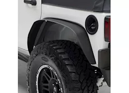 Smittybilt 07-18 wrangler jk xrc 4in fender flares; set of 4; black textured