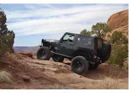 Smittybilt 07-18 wrangler jk xrc 4in fender flares; set of 4; black textured