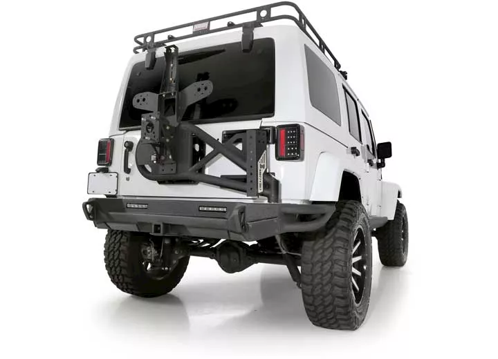 Smittybilt 07-18 wrangler jk 2/4 door xrc gen2 bolt on tire carrier