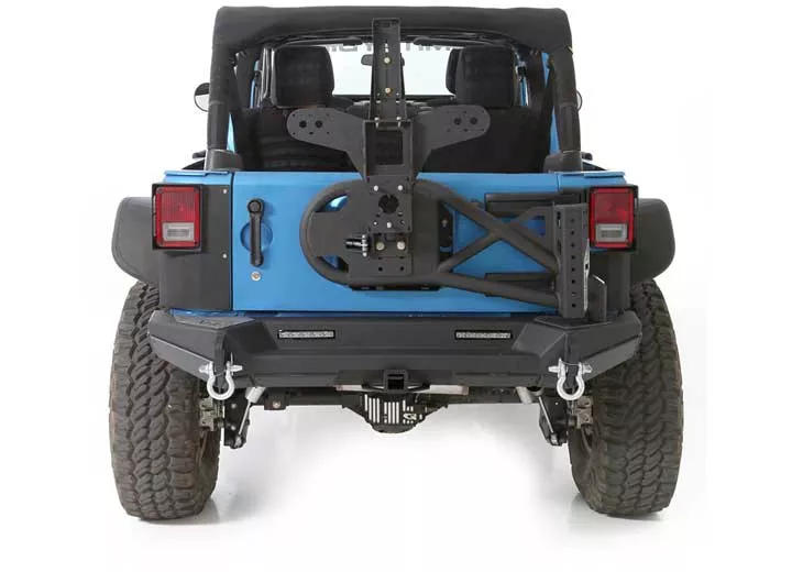 Smittybilt 07-18 wrangler jk 2/4 door xrc gen2 bolt on tire carrier