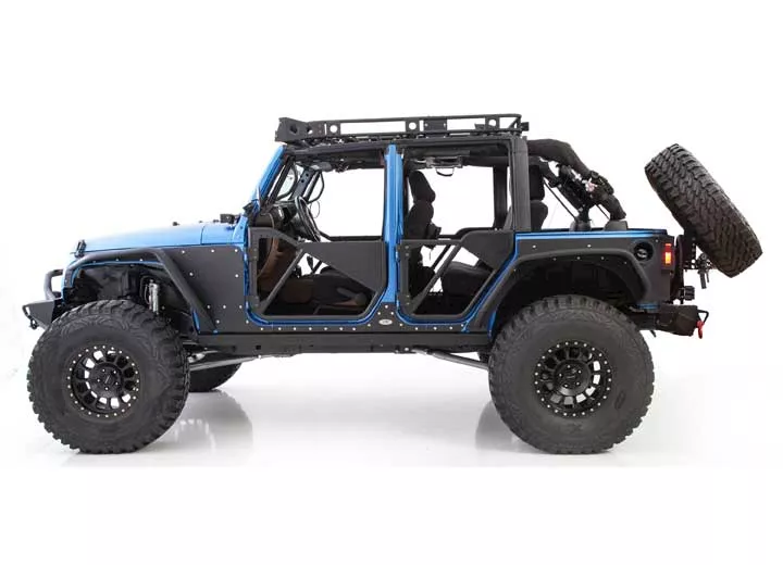 Smittybilt 07-18 wrangler jk 2/4 door xrc gen2 bolt on tire carrier