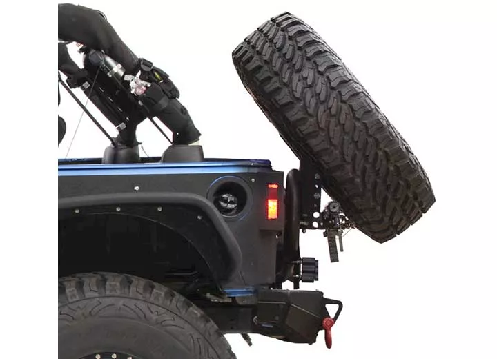 Smittybilt 07-18 wrangler jk 2/4 door xrc gen2 bolt on tire carrier